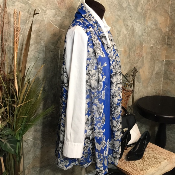 Susan Graver 🌹 stunning vest wrap cover up - Picture 3 of 10